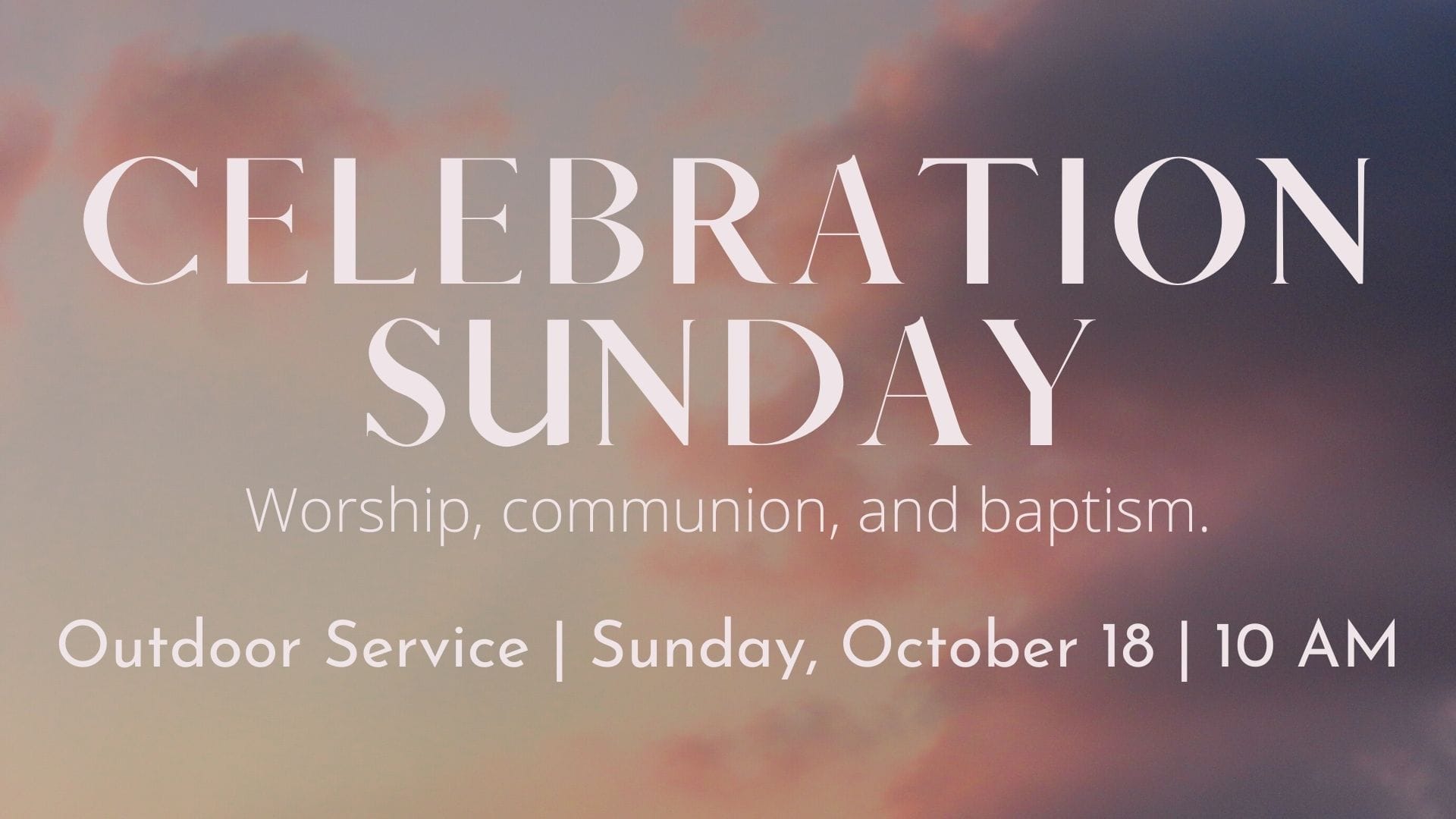 Celebration Sunday « Watermark Fort Worth